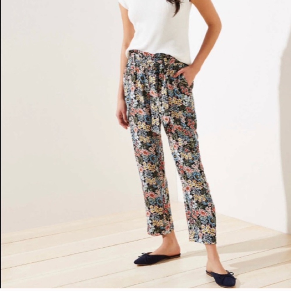LOFT | Floral Joggers